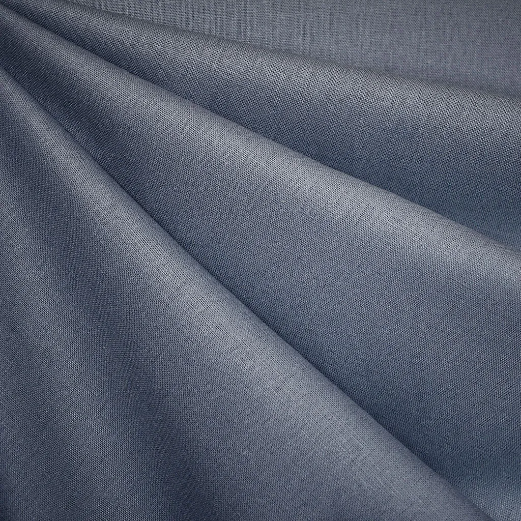 Brussels Washer Linen Blend Solid Slate