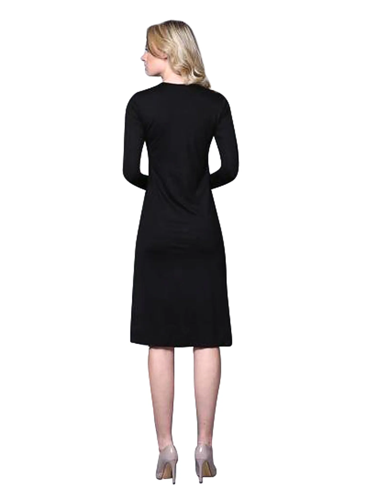 C&M Collection Basic Black Dress