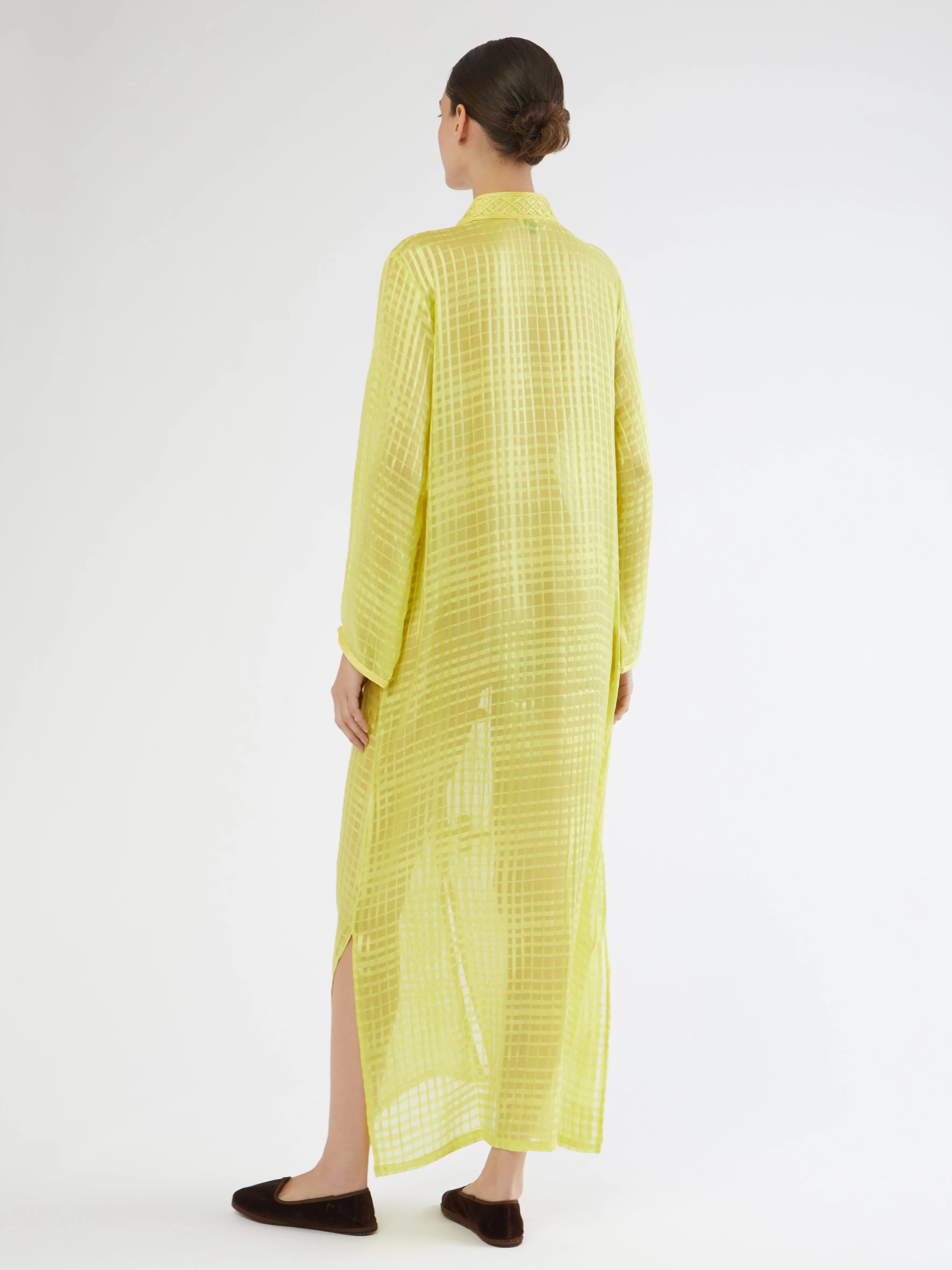 Moroccan Hind silk kaftan