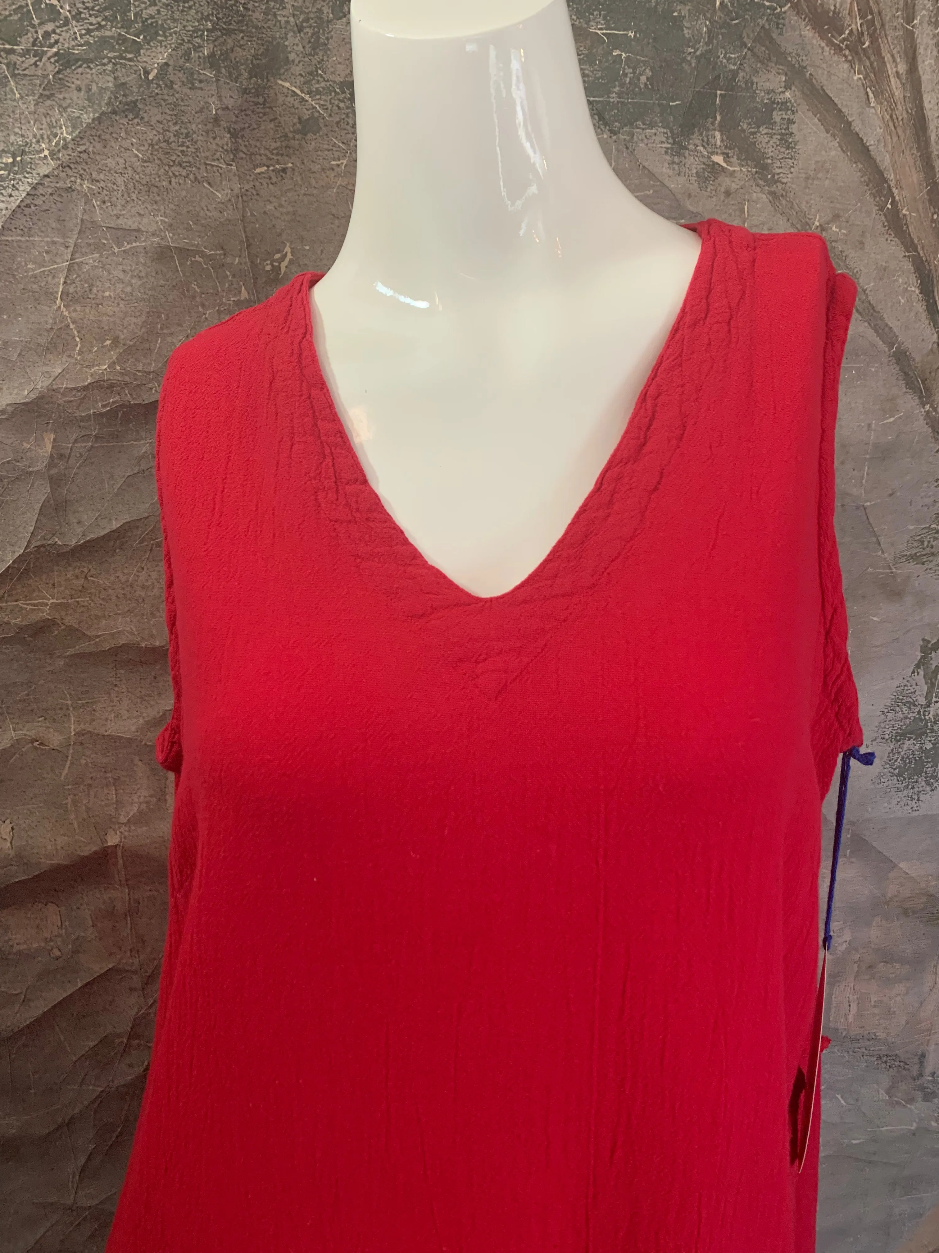 OMG Tabasco Dress-Crimson