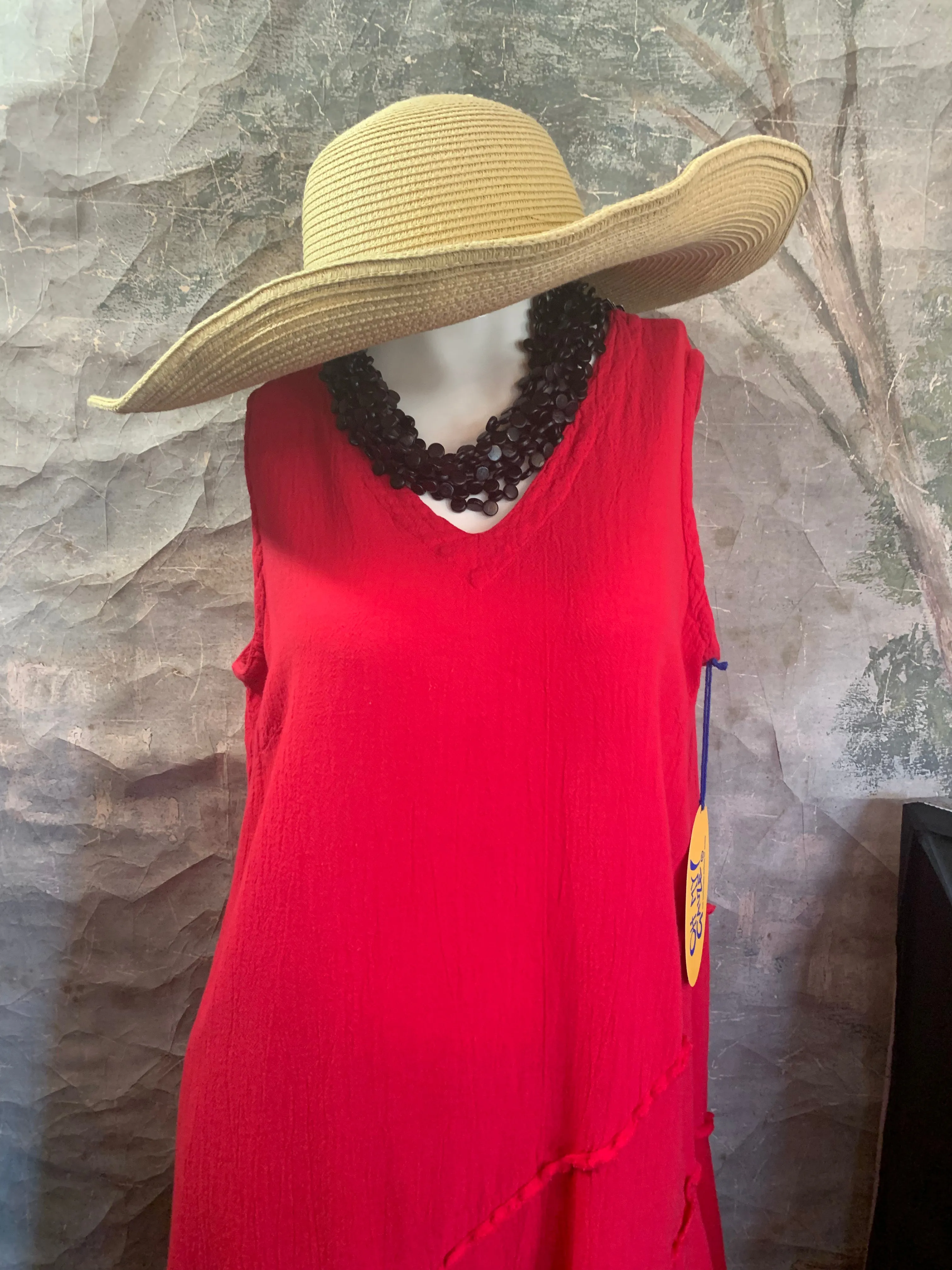OMG Tabasco Dress-Crimson