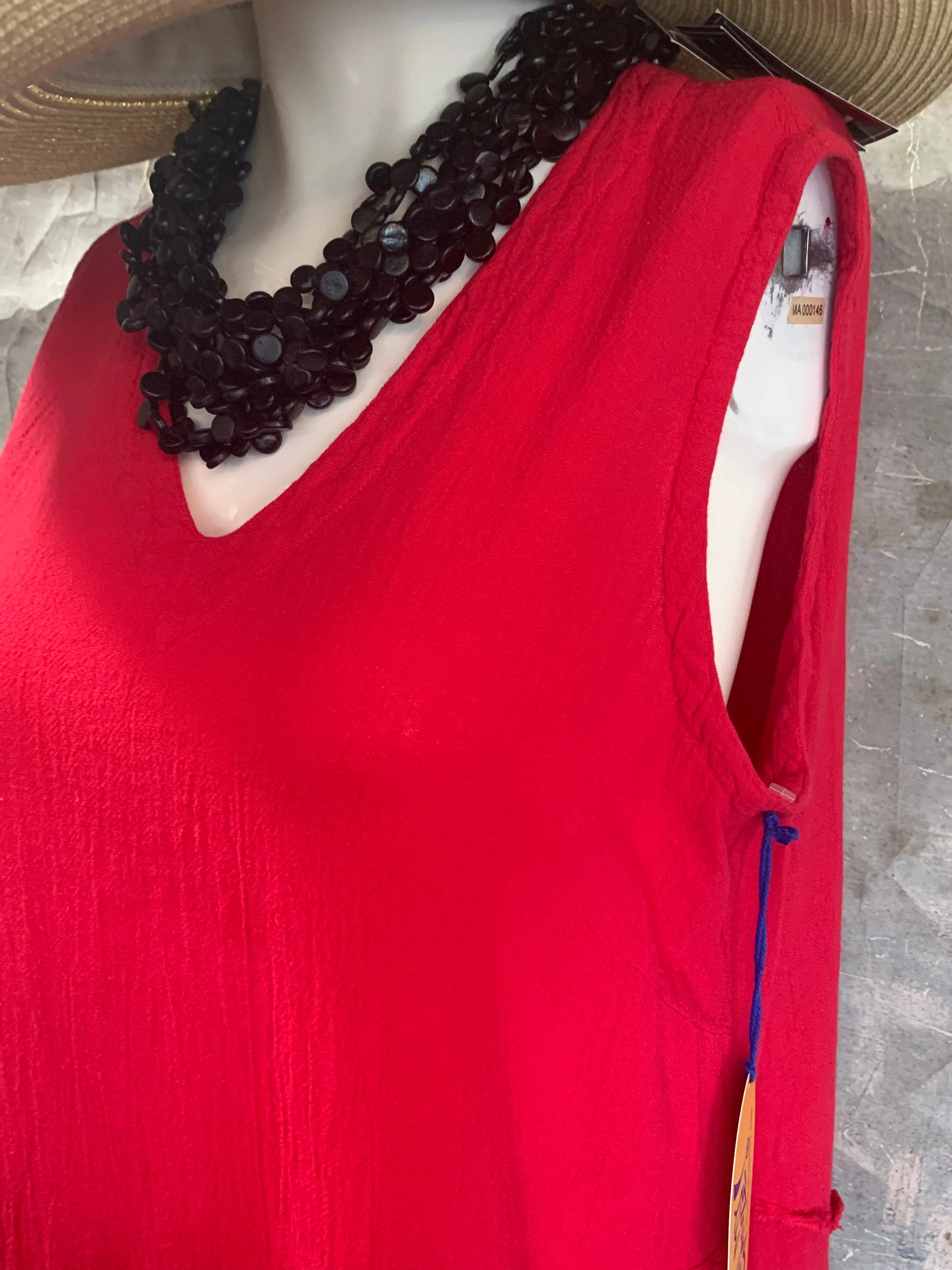 OMG Tabasco Dress-Crimson