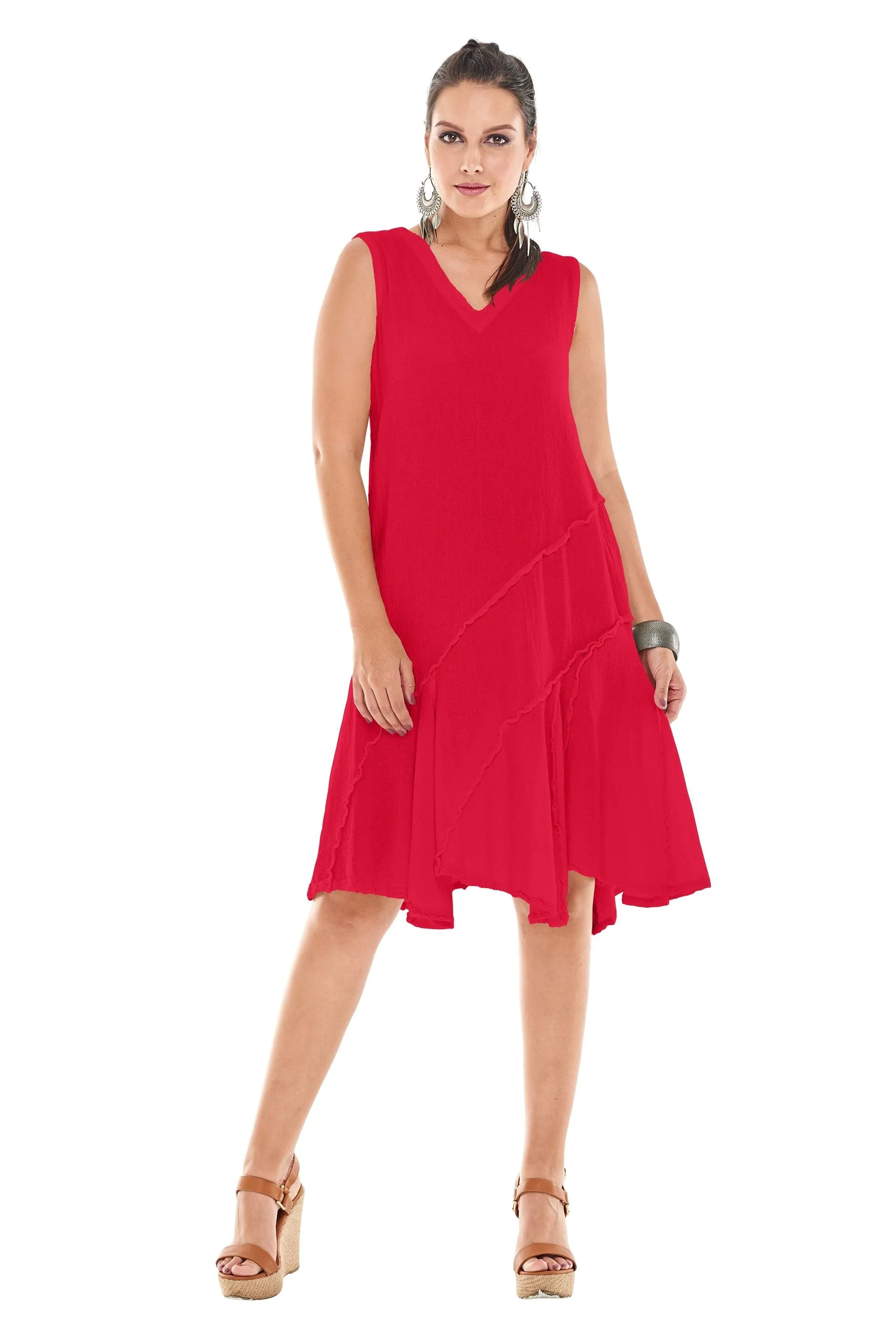 OMG Tabasco Dress-Crimson