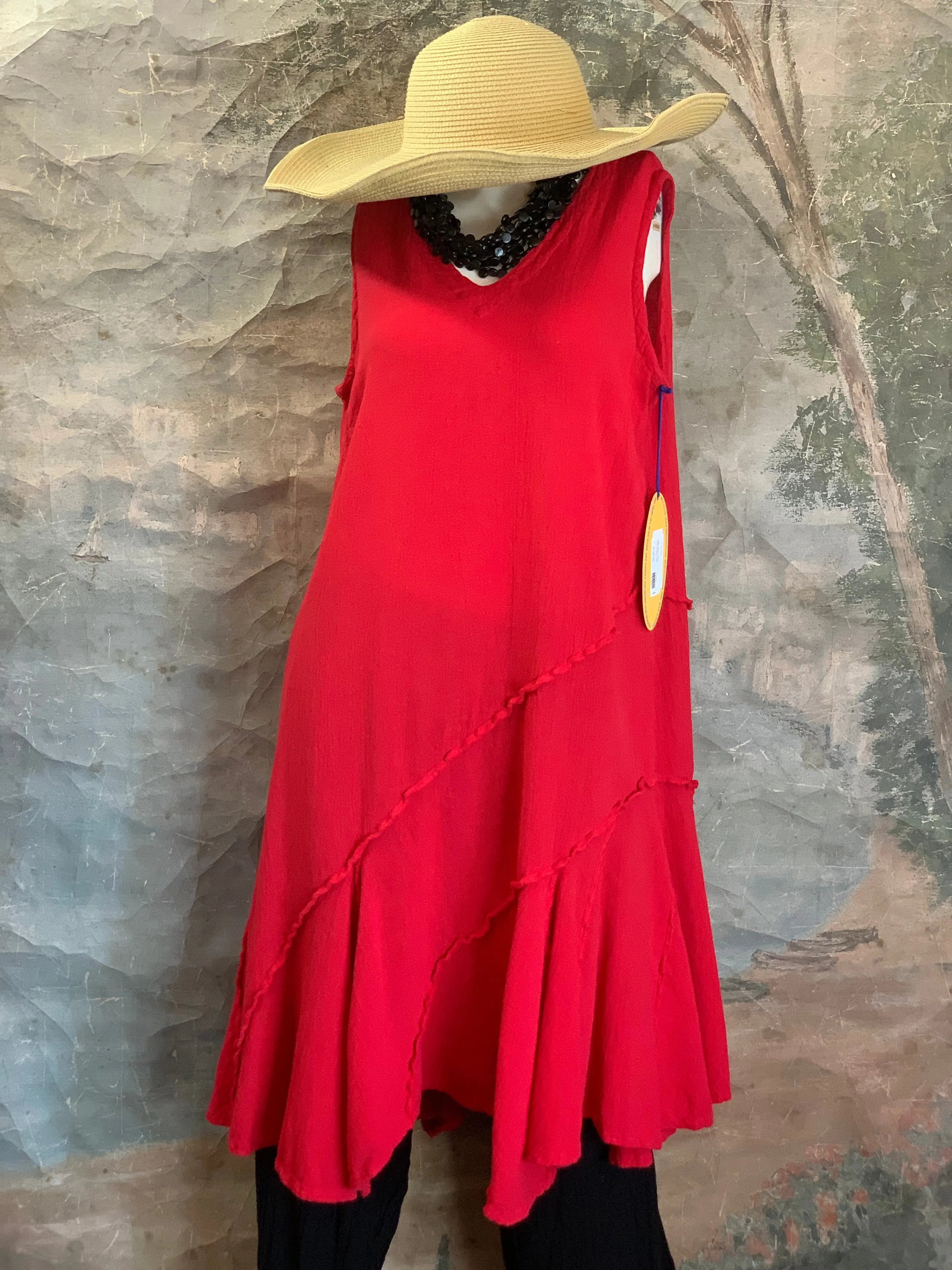 OMG Tabasco Dress-Crimson