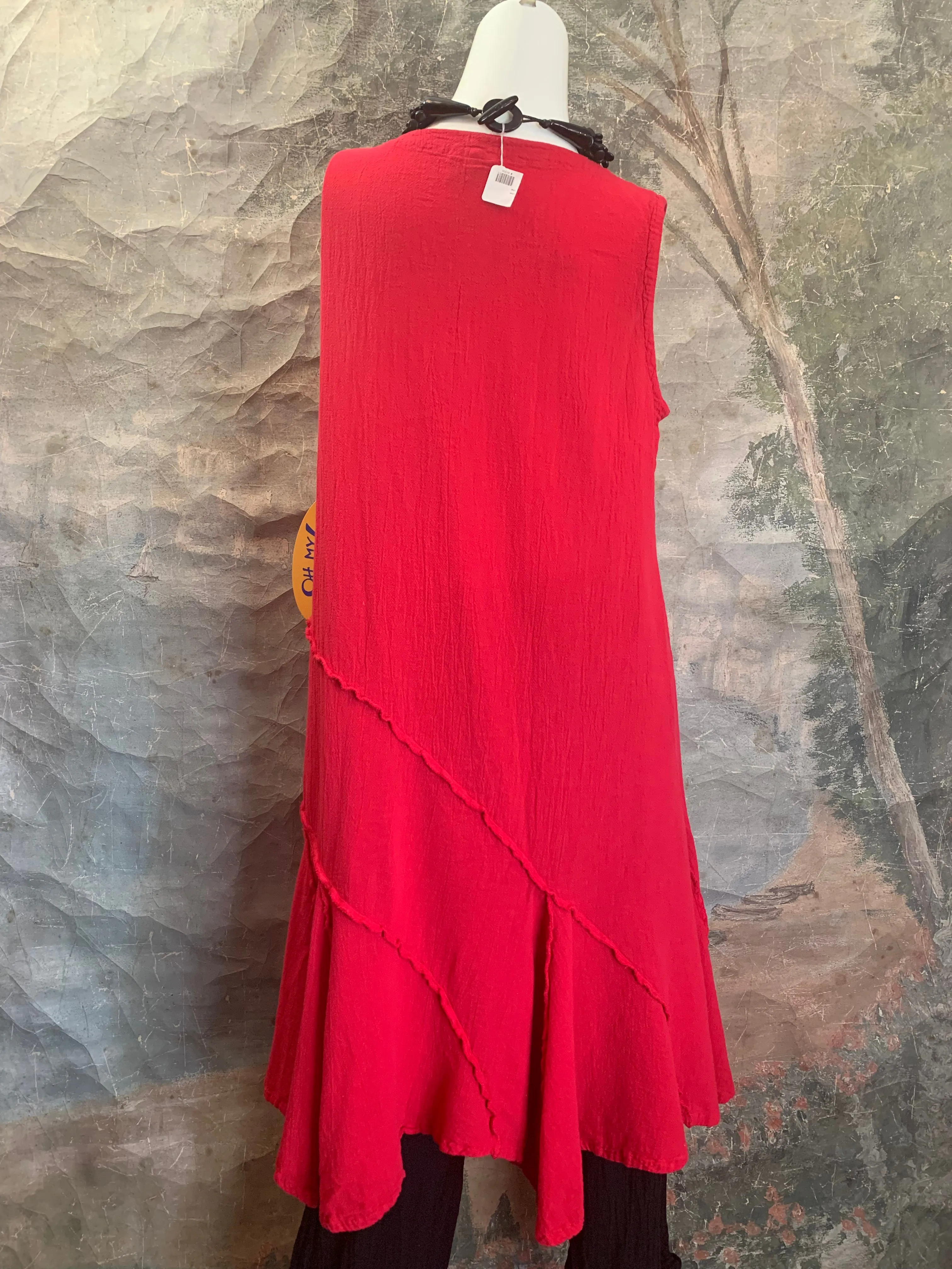 OMG Tabasco Dress-Crimson