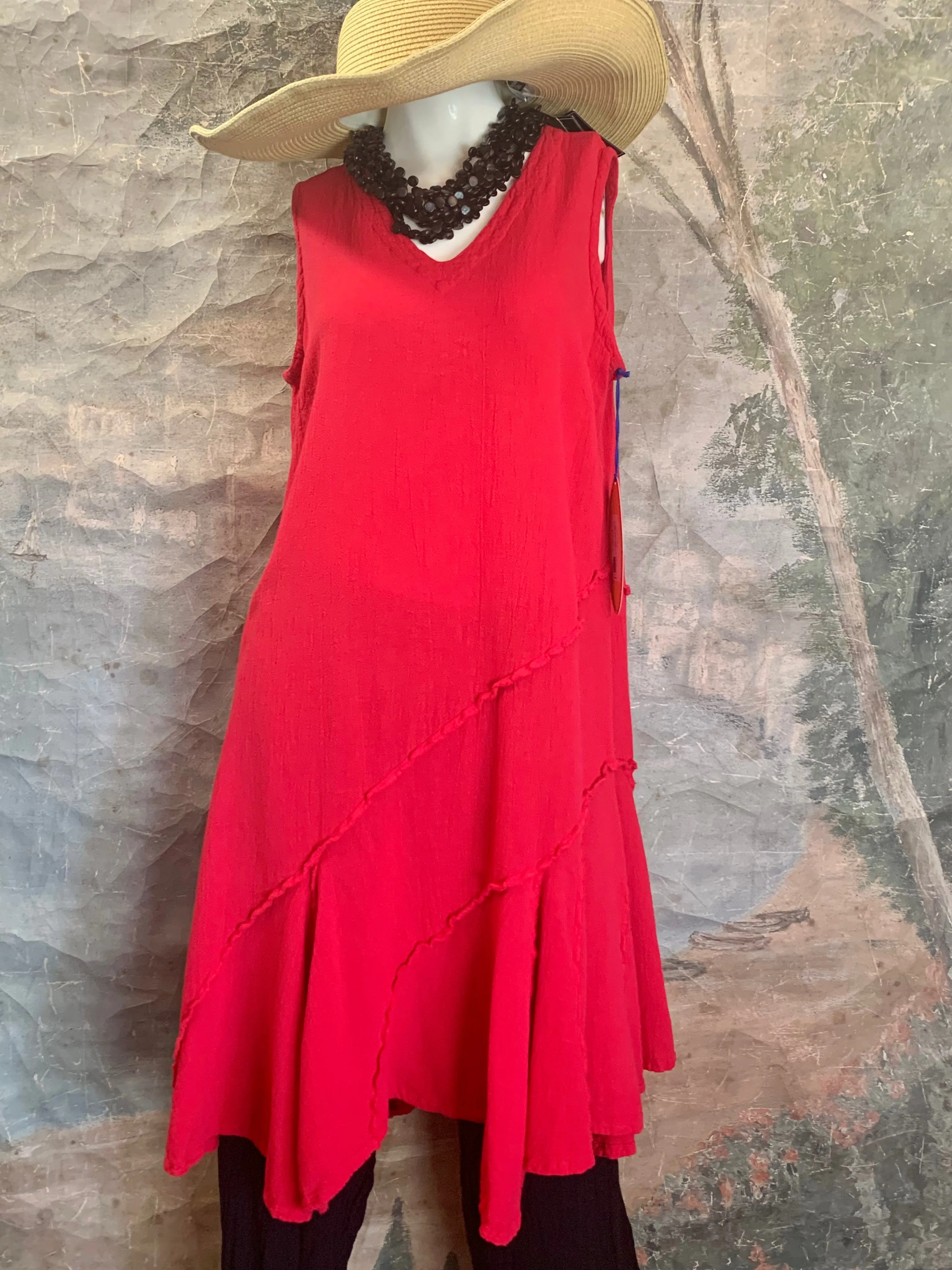 OMG Tabasco Dress-Crimson