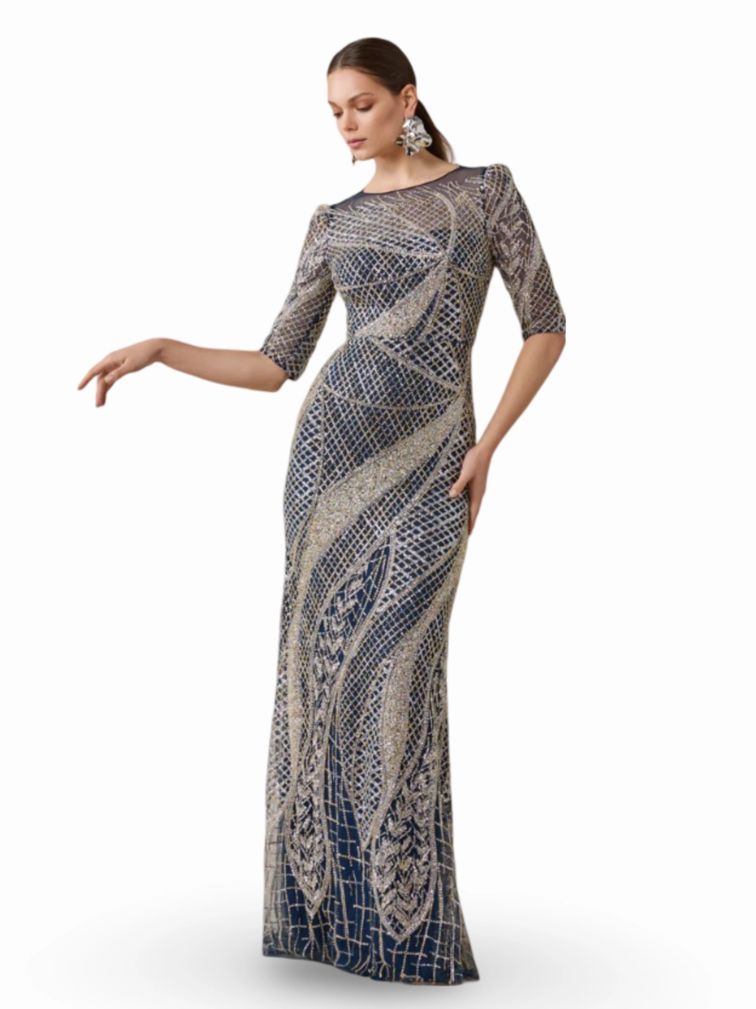 Teri Jon Deco Gown